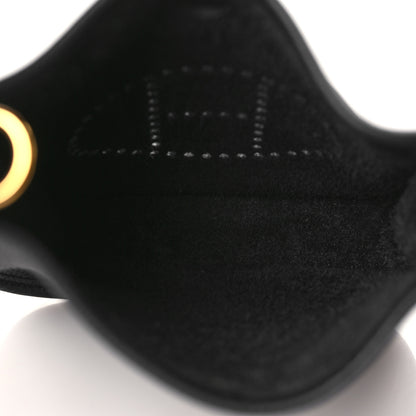 Hermes Taurillon Clemence Evelyne TPM Black 5 of 10
