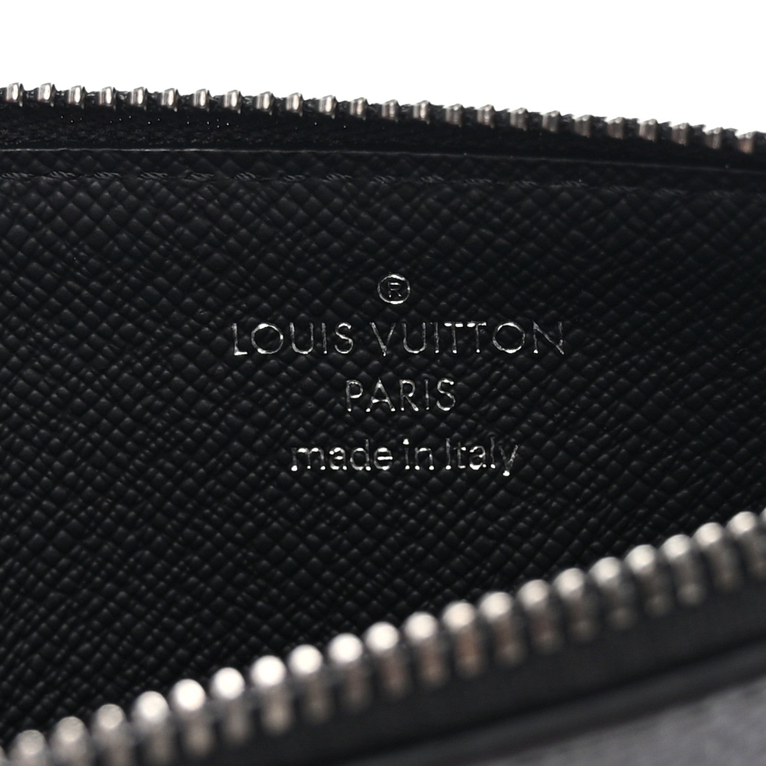 Louis Vuitton Reverse Monogram Eclipse Taiga Coin Card Holder 6 of 6