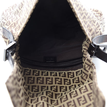 Fendi Zucchino Mama Baguette Dark Brown 5 of 9