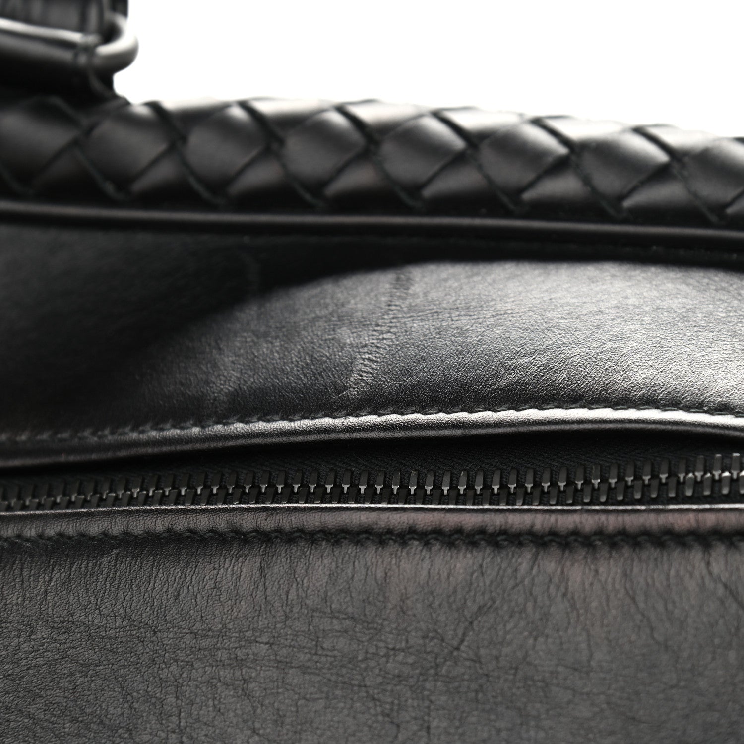 Bottega Veneta Nappa Intrecciato Briefcase Black 7 of 7
