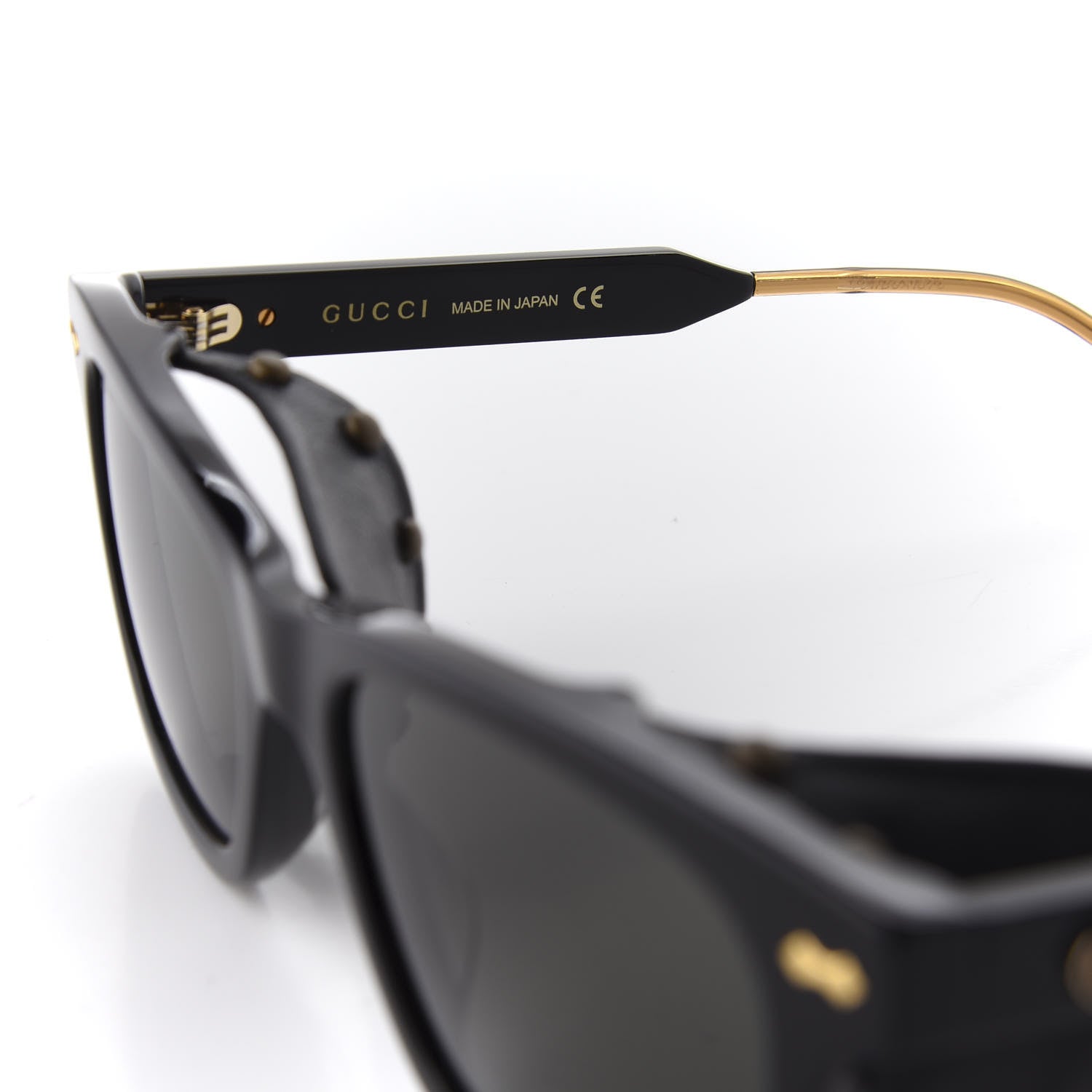 Gucci Acetate Square Frame Sunglasses GG0671S Black 5 of 9