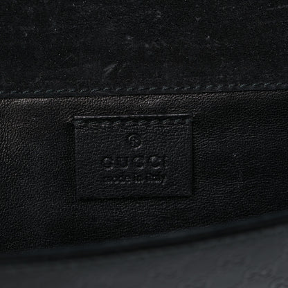 Gucci Patent Microguccissima Small Broadway Clutch Black 7 of 15