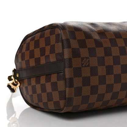 Louis Vuitton Damier Ebene Speedy Bandouliere 25 9 of 11