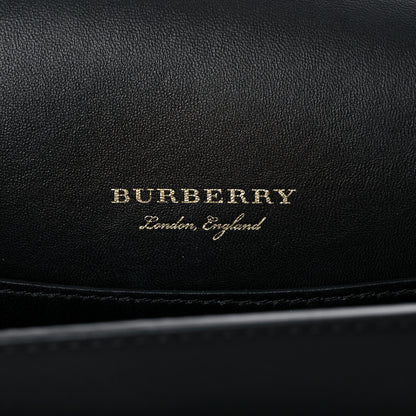 Burberry Calfskin Studded Square Satchel Black 6 of 14