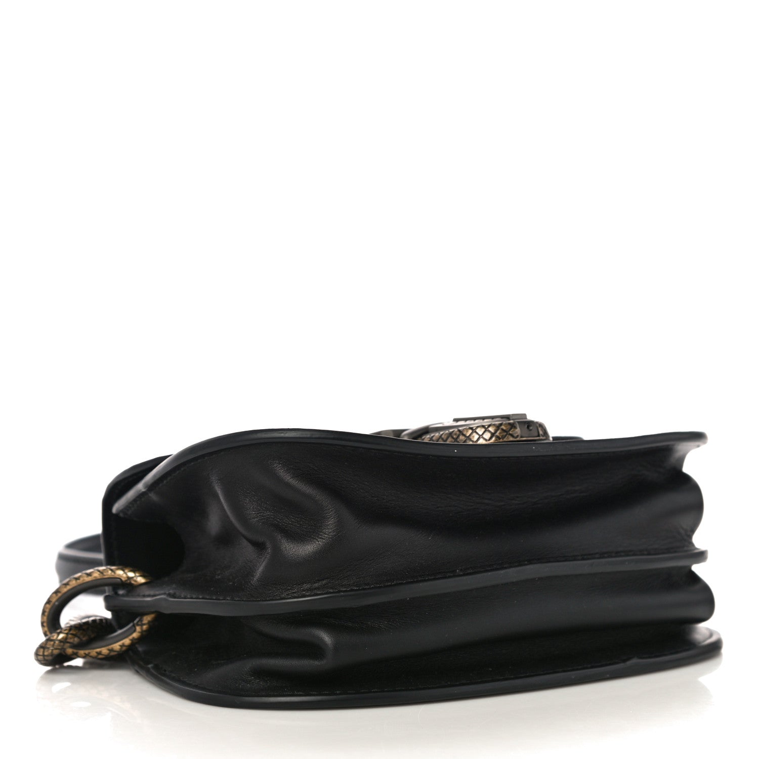 Bottega Veneta Nappa Umbria Shoulder Bag Black 4 of 14
