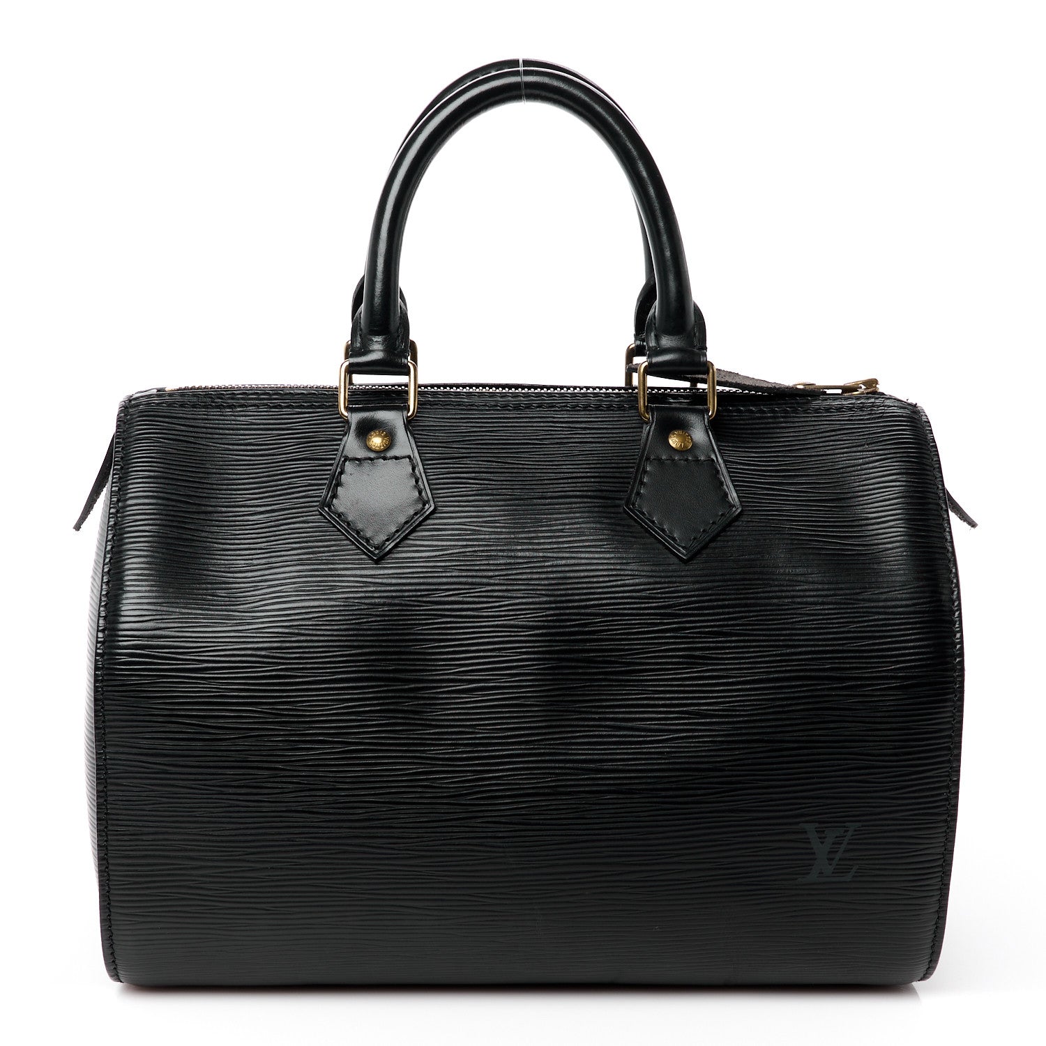 Louis Vuitton LOUIS VUITTON Epi Speedy 25 Black 1 of 13