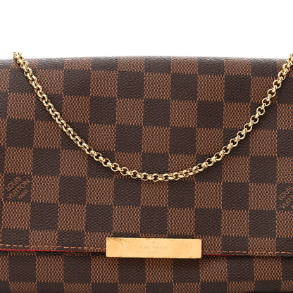 Louis Vuitton Damier Ebene Favorite MM 8 of 10