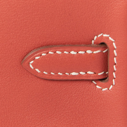 Hermes Swift Birkin 25 Rosy 9 of 28