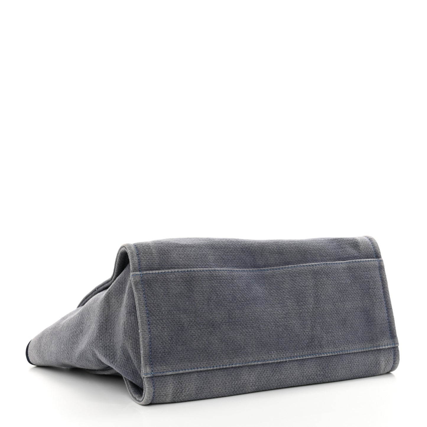 Canvas Deauville Large Tote Denim Blue