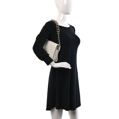 Versace Nappa Palazzo Sultan Shoulder Bag White 3 of 8
