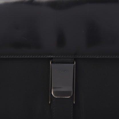 Prada Tessuto Nylon Spazzolato Shoulder Bag Black 9 of 10