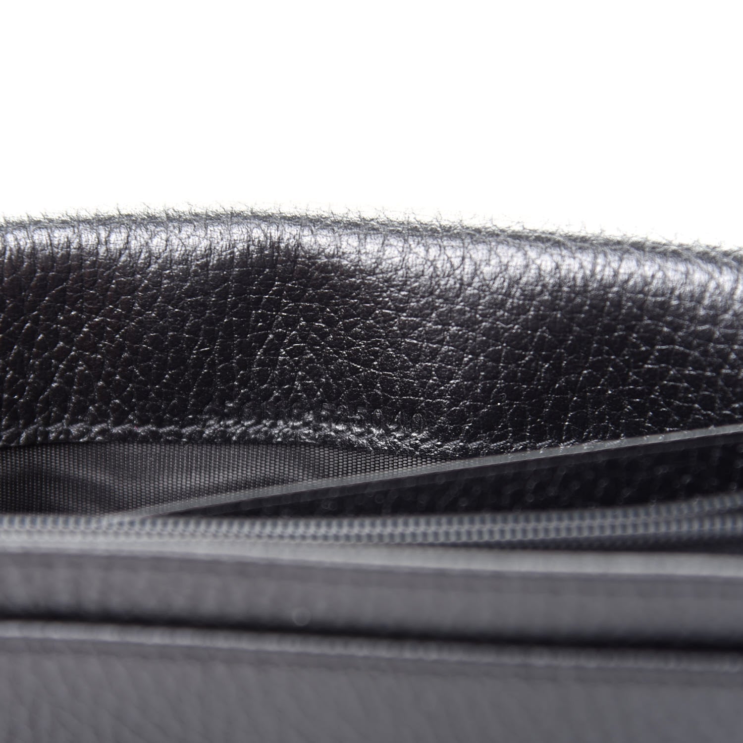 Gucci Dollar Calfskin GG Marmont Continental Wallet Black 7 of 8