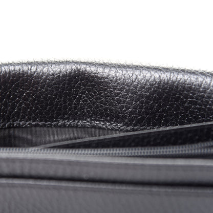 Gucci Dollar Calfskin GG Marmont Continental Wallet Black 7 of 8