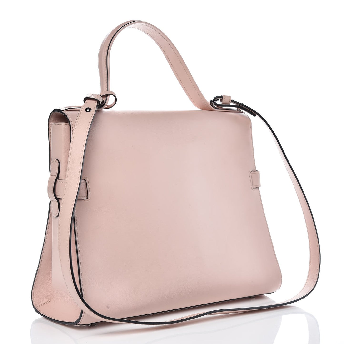 Calfskin GM Tempete Satchel Nude