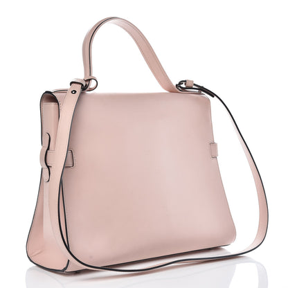 Delvaux Calfskin GM Tempete Satchel Nude 3 of 18