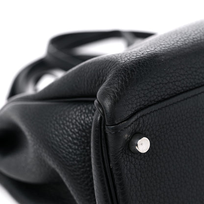 Hermes Taurillon Clemence Kelly Retourne 35 Black 8 of 18