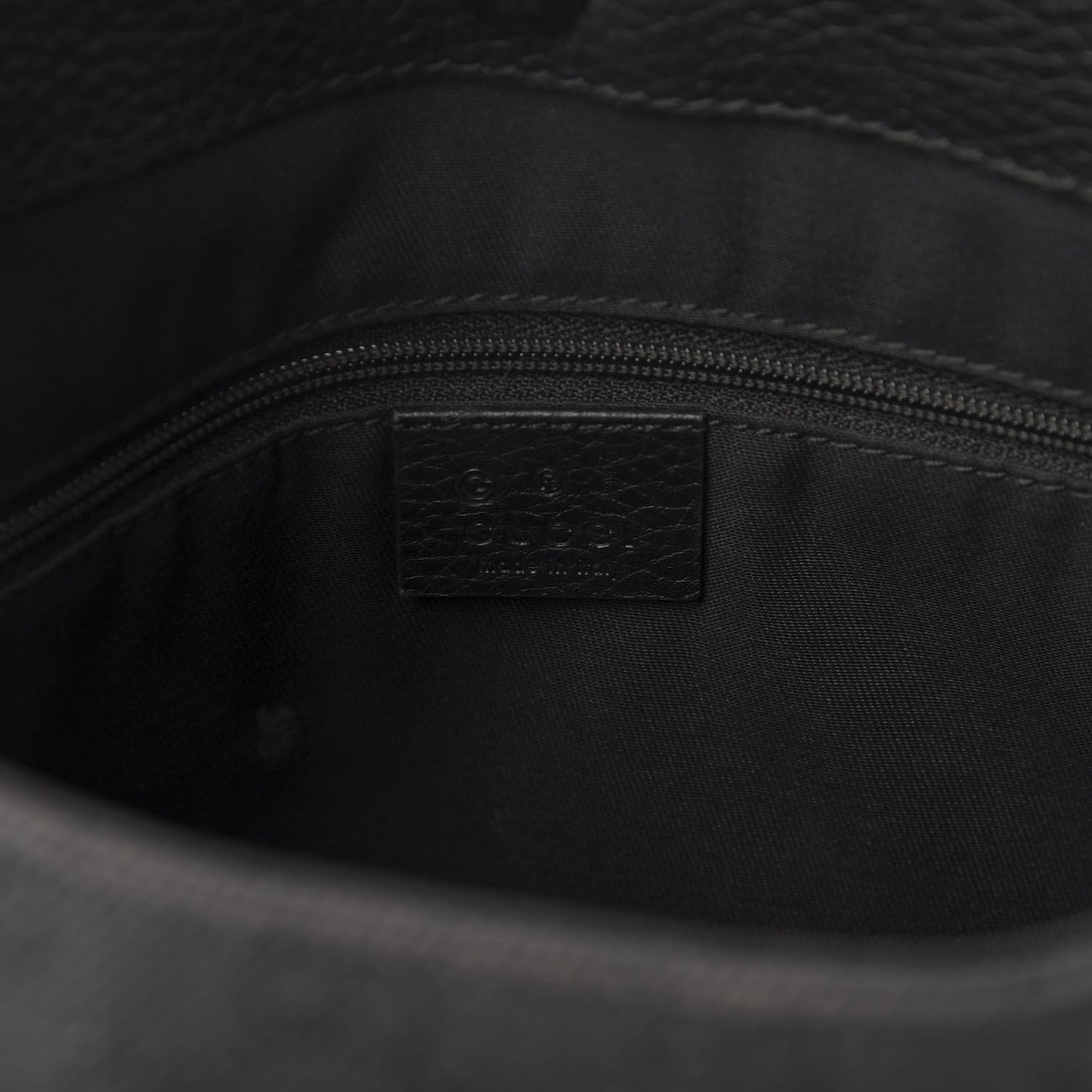 Monogram Shoulder Bag Black