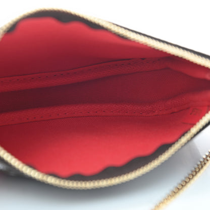 Louis Vuitton Monogram 2021 Christmas Animation London Mini Pochette Accessories Red 5 of 7