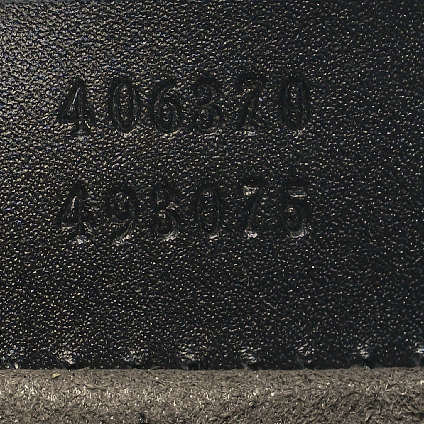 GG Supreme Monogram Medium Backpack Black