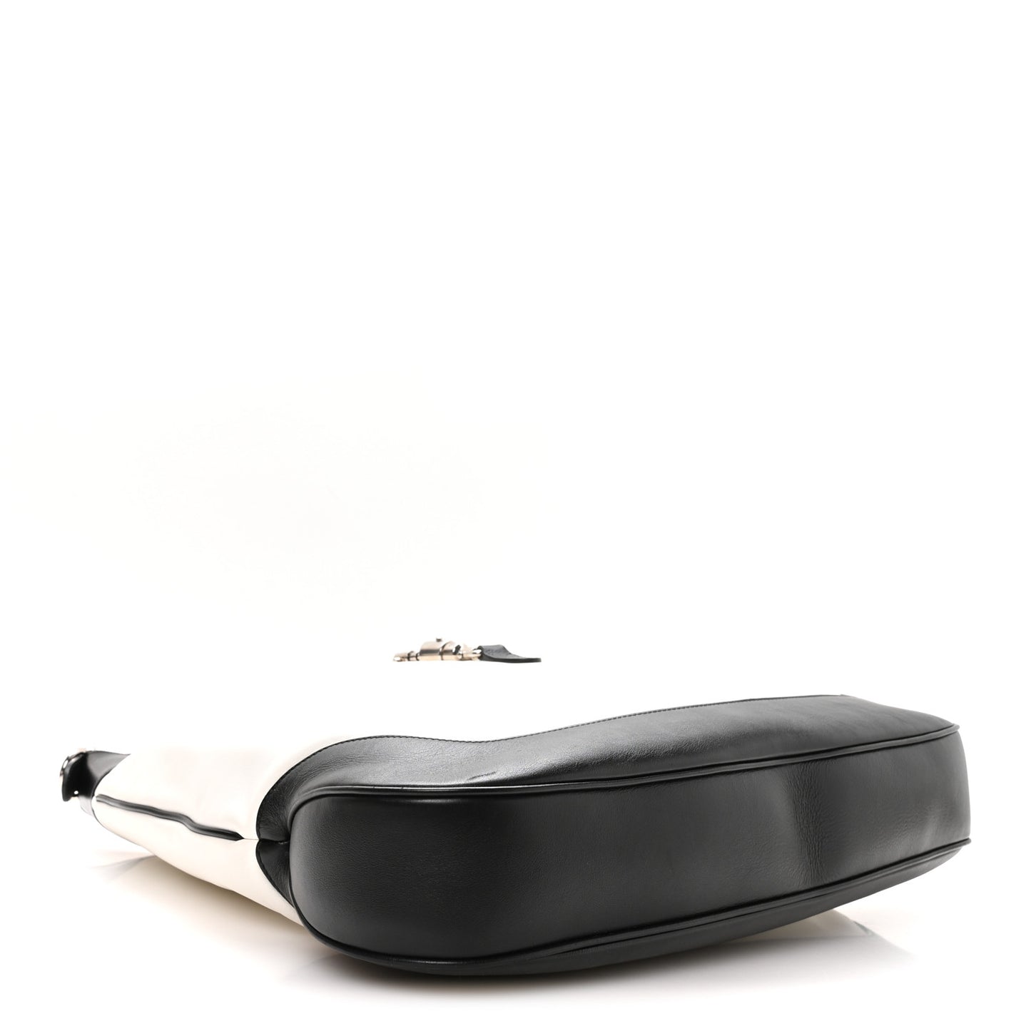 Calfskin Large Jackie 1961 Shoulder Bag Black White
