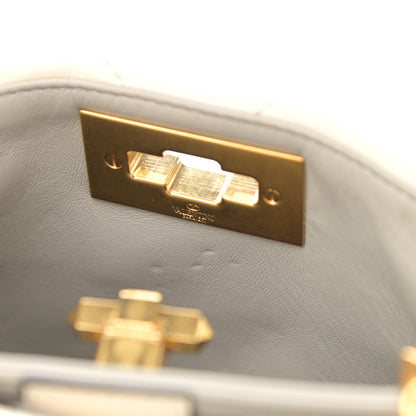 Valentino Garavani Nappa Small Roman Stud The Handle Bag Ivory 13 of 13