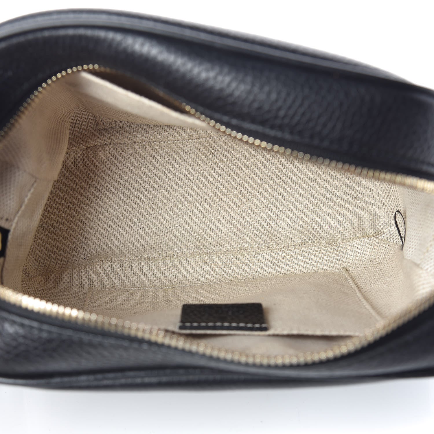 Gucci Pebbled Calfskin Small Soho Disco Bag Black 7 of 10