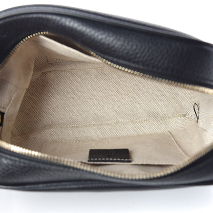 Gucci Pebbled Calfskin Small Soho Disco Bag Black 7 of 10