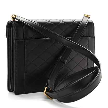 Saint Laurent Lambskin Quilted Mini Gaby Satchel Black 3 of 10