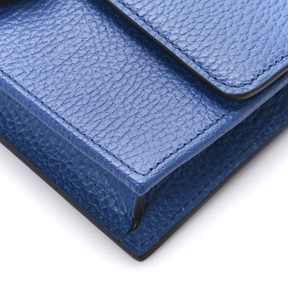 Gucci Dollar Calfskin Interlocking G Chain Wallet Caspian 9 of 10