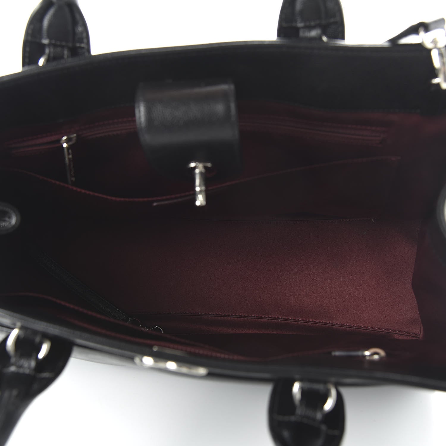 Chanel Caviar Cerf Executive Shopper Tote Black 5 of 10