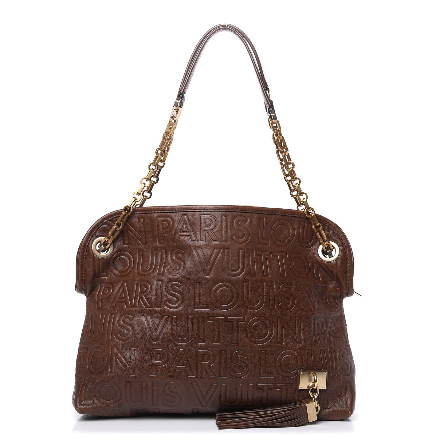 Monogram Paris Souple Whisper GM Chocolate