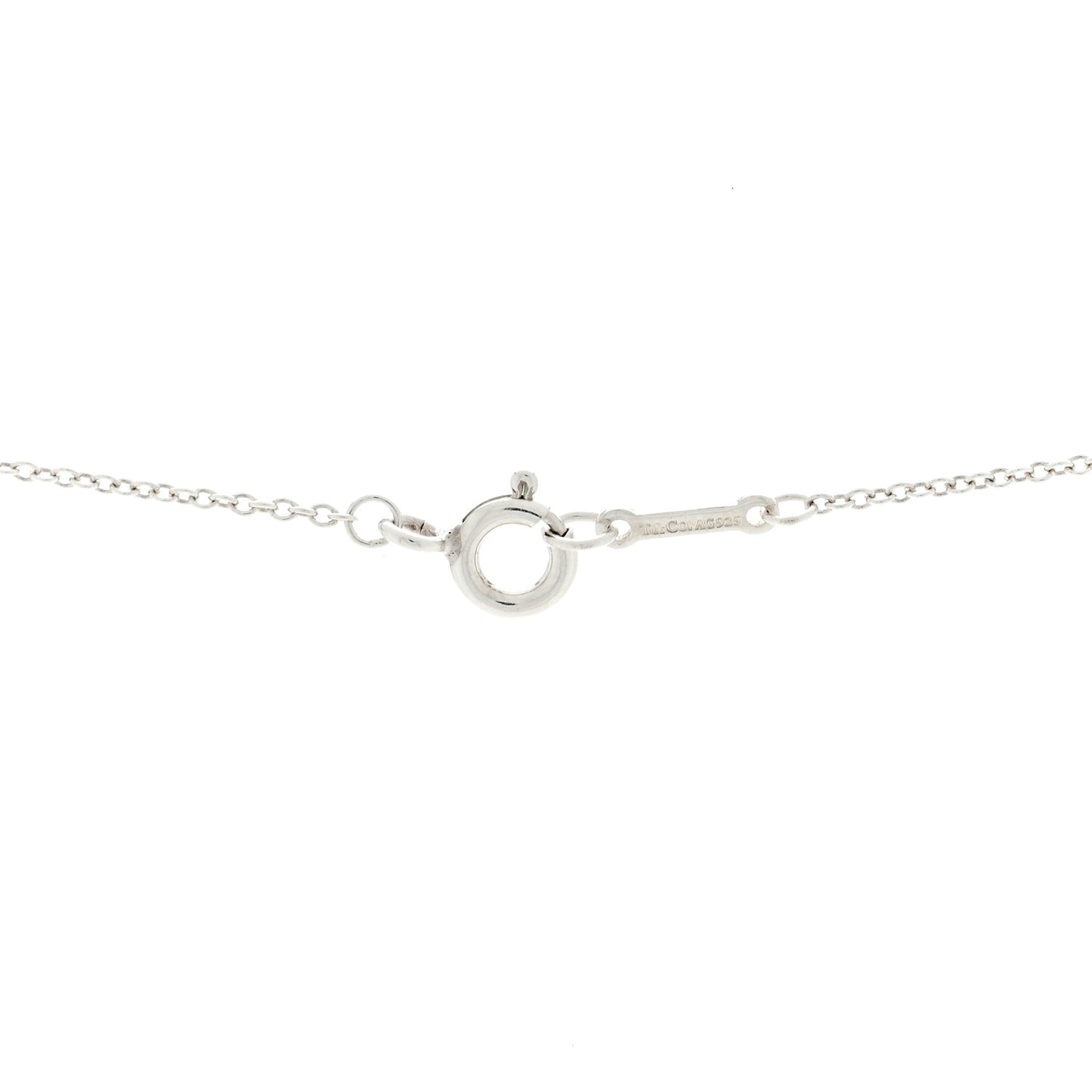 Sterling Silver Paloma Picasso Villa Flower Pendant Necklace