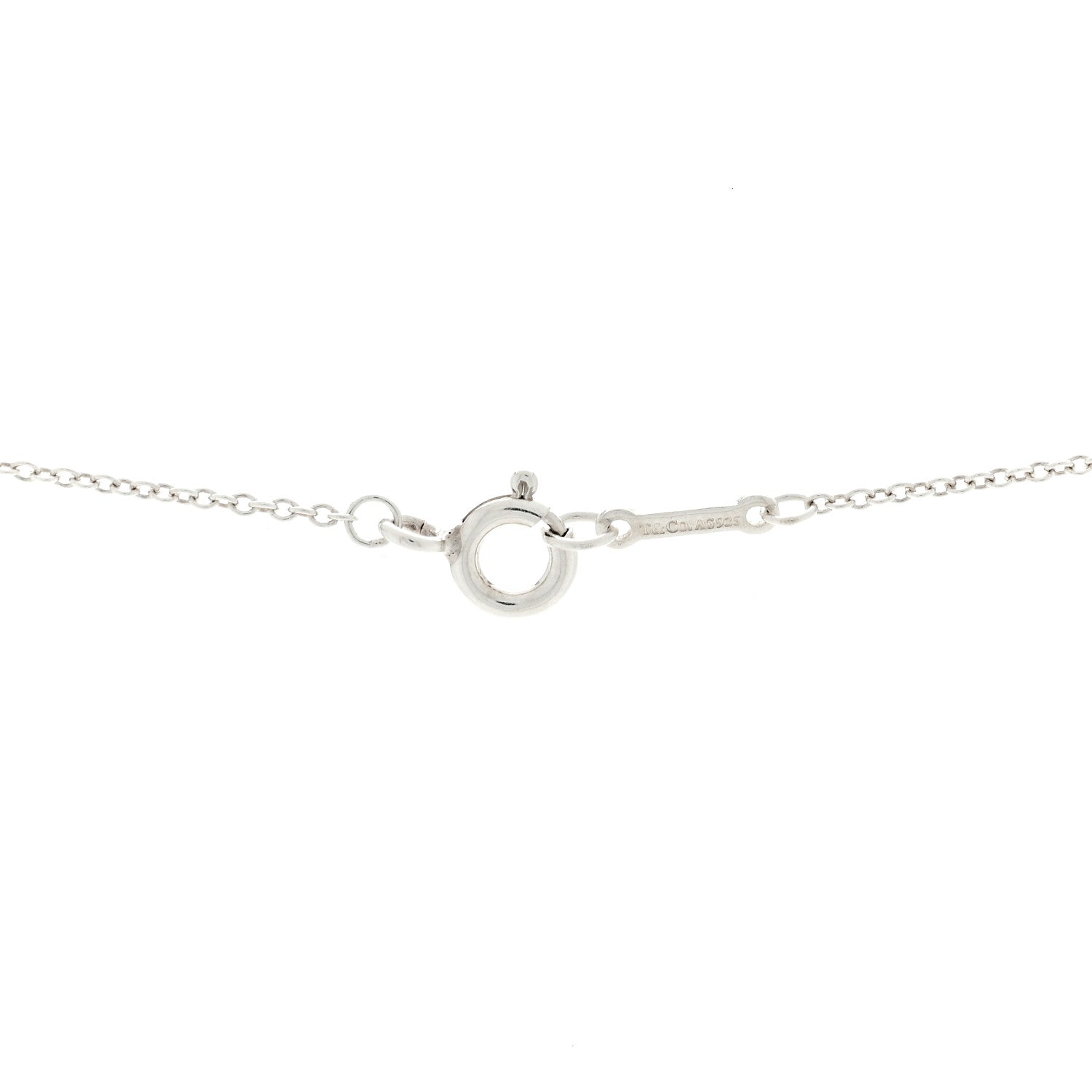 Tiffany Sterling Silver Paloma Picasso Villa Flower Pendant Necklace 4 of 4