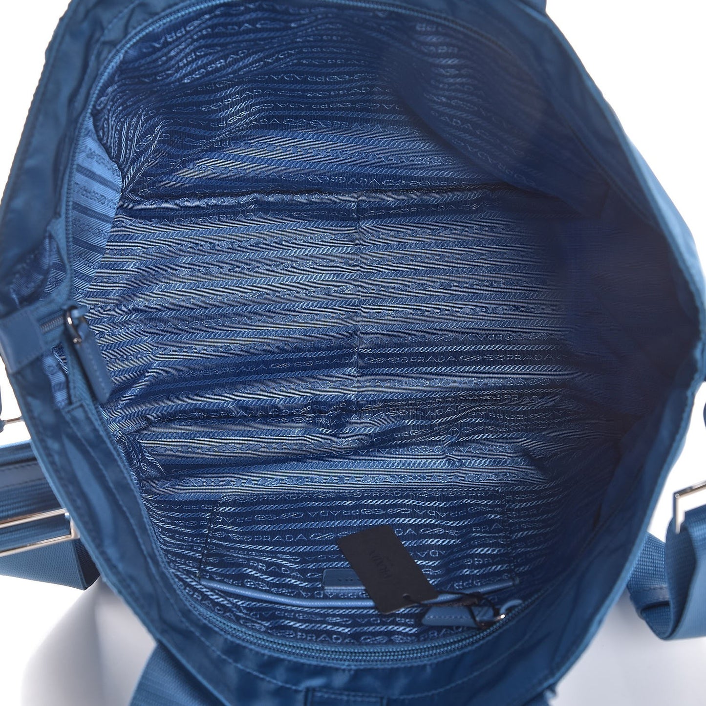 Tessuto Nylon Tote Cobalto