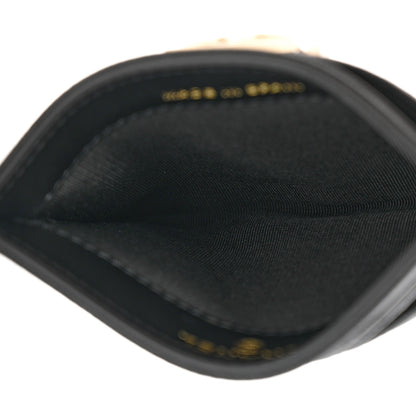 Chanel Caviar Quilted Boy Card Holder Black 5 of 9