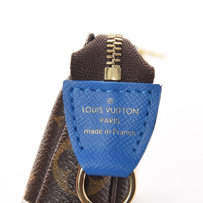 Louis Vuitton Monogram 2019 Christmas Animation Mini Venice Pochette Accessories Blue 7 of 8