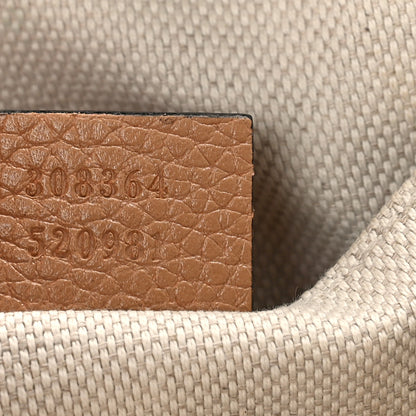 Gucci Pebbled Calfskin Small Soho Disco Bag Camelia 7 of 9