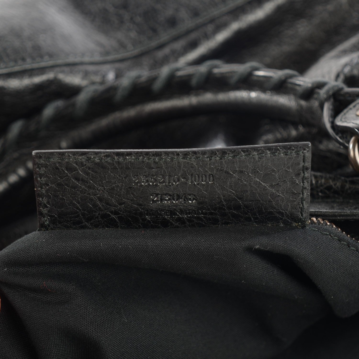 Balenciaga Agneau Classic Hardware Velo Black 10 of 10