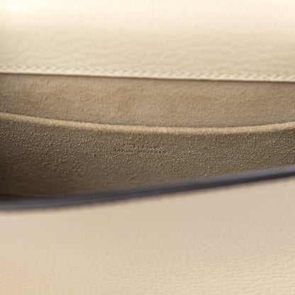 Chloe Calfskin Suede Small Nile Bracelet Bag Off White 5 of 8