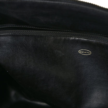 Chanel Lambskin Chevron Boston Black 8 of 12