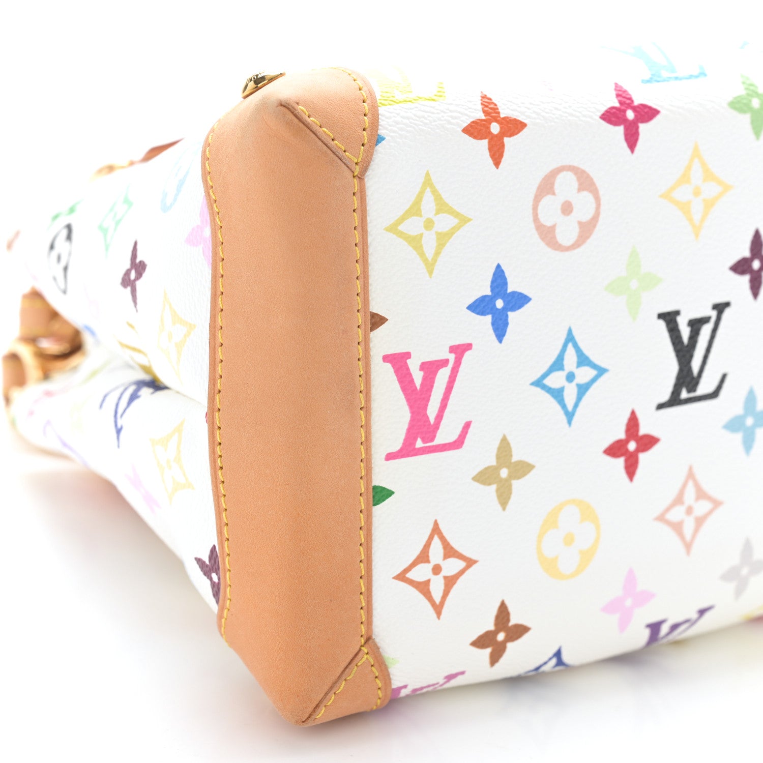 Louis Vuitton Monogram Multicolor Audra White 8 of 11