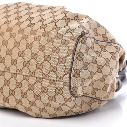 Gucci Monogram Shoulder Bag Dark Brown 7 of 10