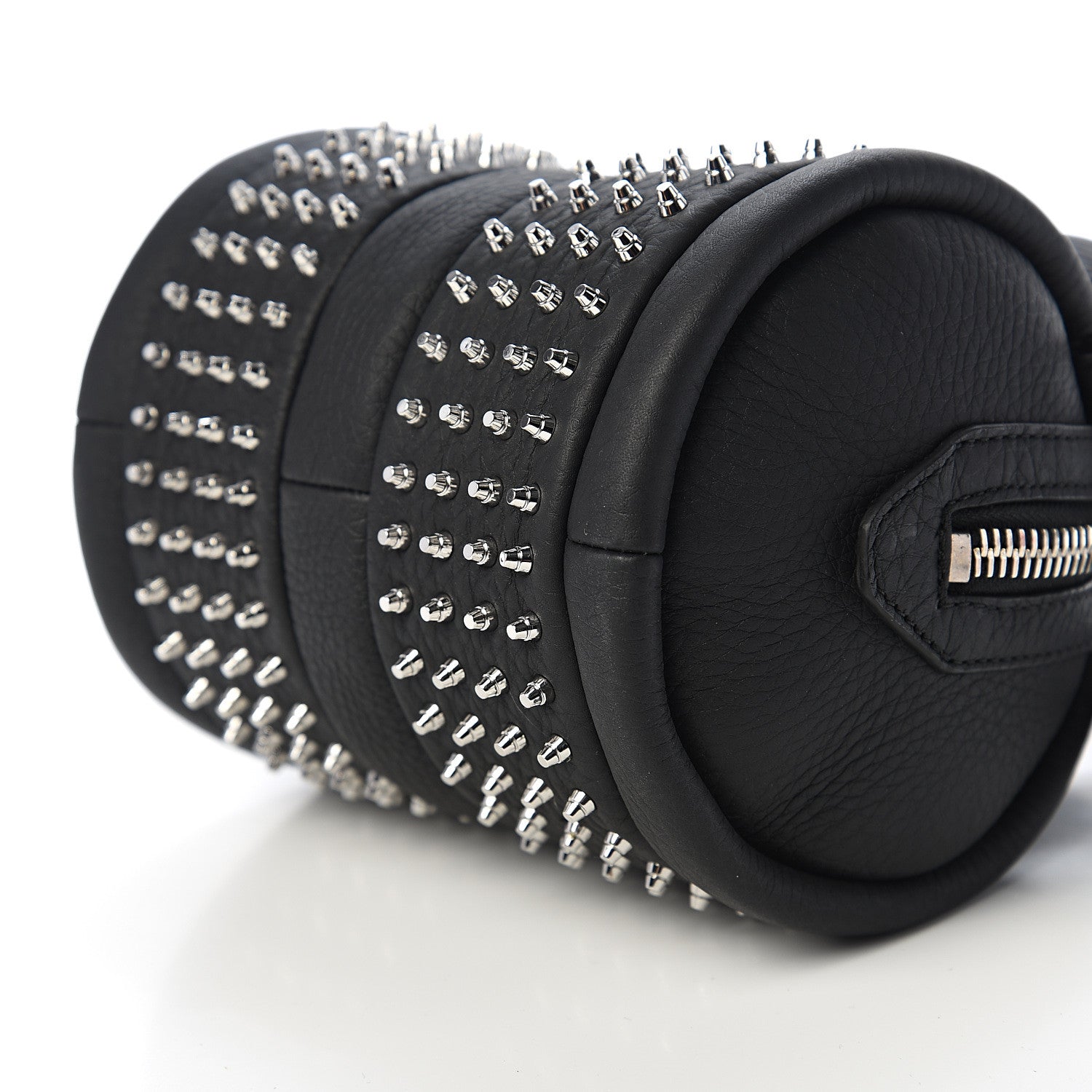 Alexander Wang Calfskin Studded Baby Rockie Matte Black Rhodium Hardware 8 of 9