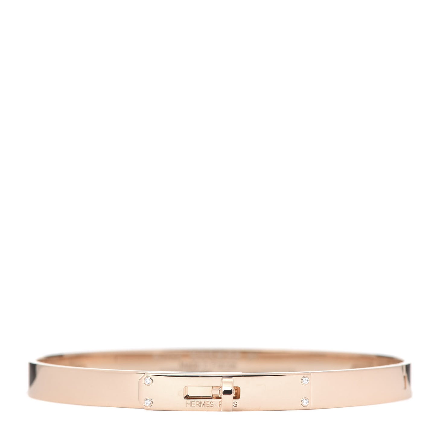 18K Rose Gold Diamond PM Kelly Bracelet ST