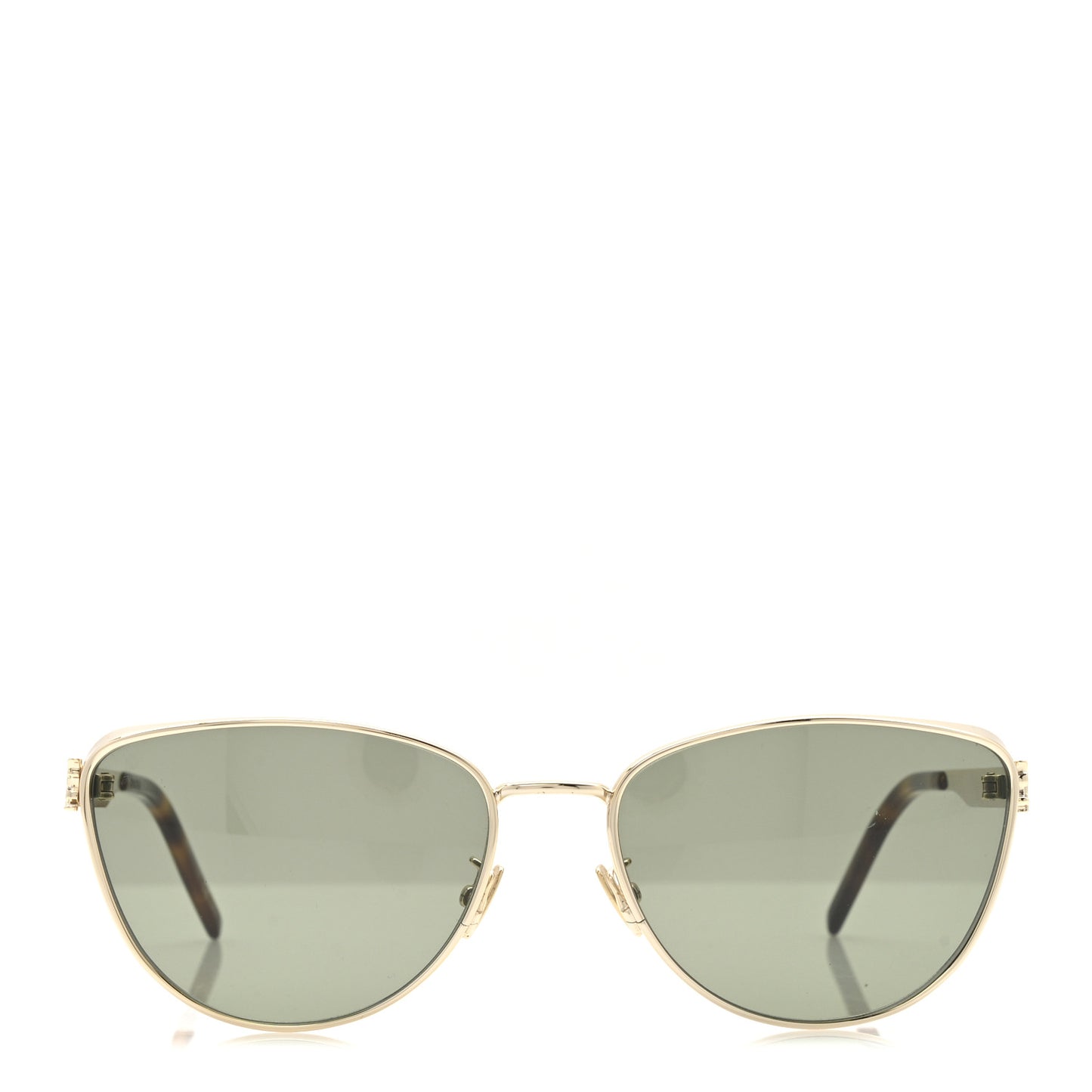 Metal SL M90 Cat Eye Sunglasses Gold