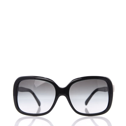 Chanel CC Bow Sunglasses 5171 Black White 2 of 8