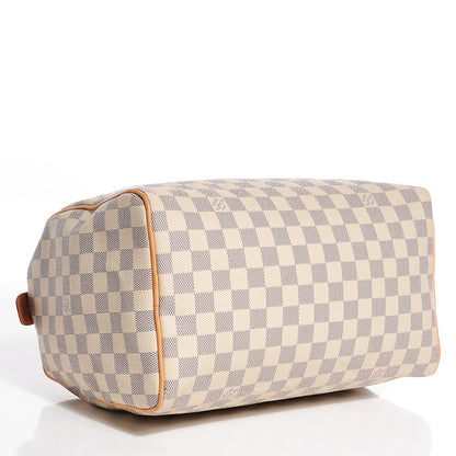 Louis Vuitton Damier Azur Speedy 30 4 of 7