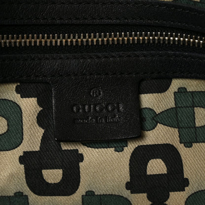Gucci Guccissima Medium Pelham Shoulder Bag Black 6 of 11