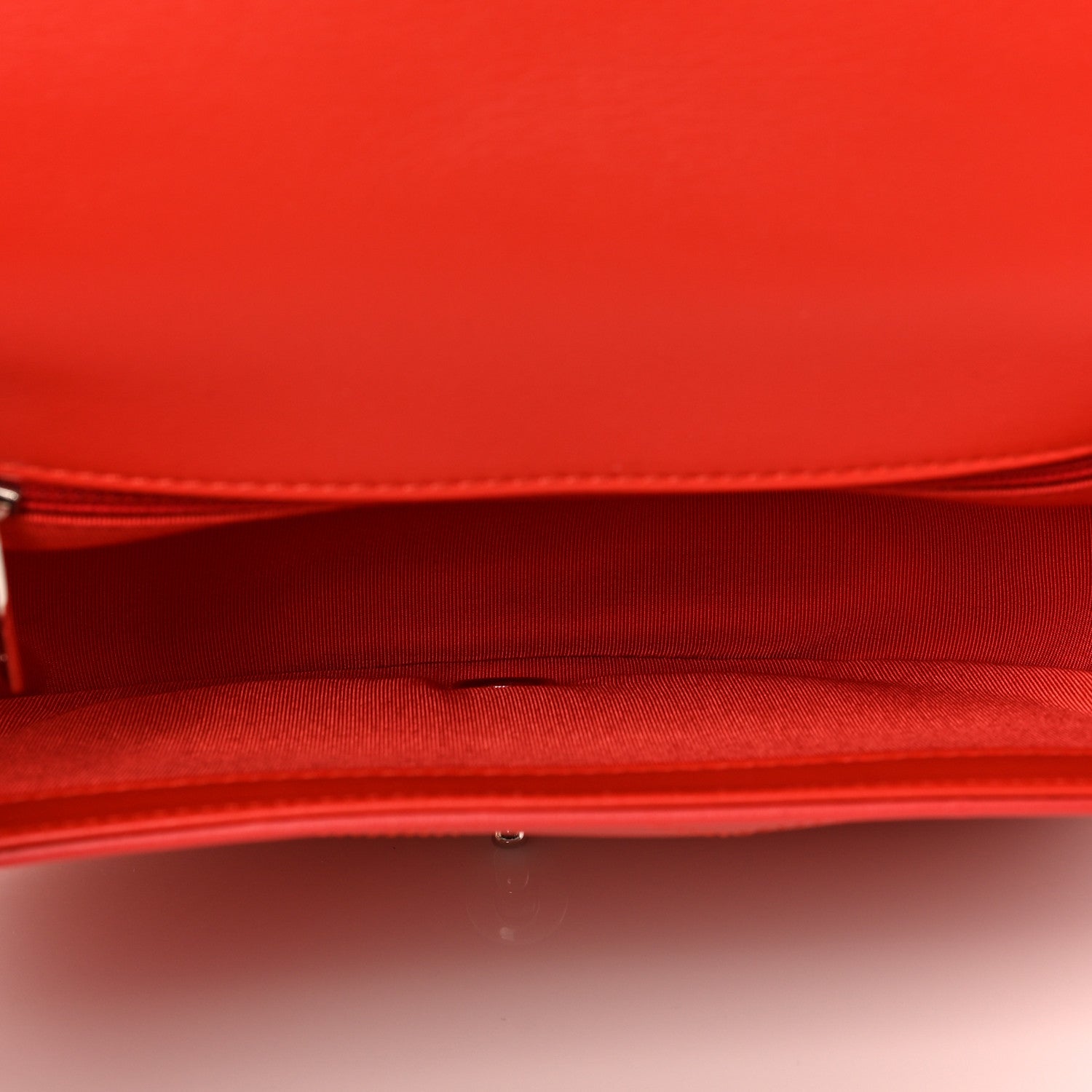Chanel Calfskin Stitched Ring My Bag Flap Crossbody Red 5 of 9