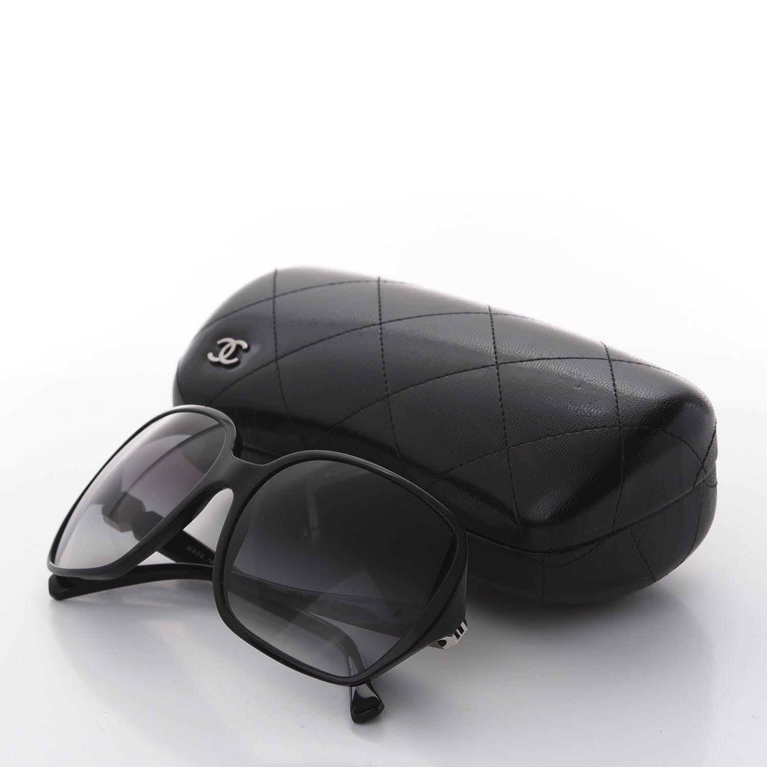 Chanel Square CC Sunglasses 5284 Black 8 of 8